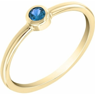 Eppi Zlatý prsten s londýnským topazem Emilien R36318