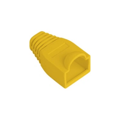 Lanberg PLB-1000-Y RJ45 жълти кабели с защита срещу счупване, 100 бр. /опаковка