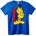 NOONEBRAND Тениска Garfield - класическа анимационна котка - 2XL, Black