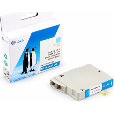 Compatible Глава за EPSON STYLUS PHOTO R 300 M/R300/RX 500 - Light cyan - C13T048540 - T0485 - P№ NP-N-0485LC - G&G (Compatible-NP-N-0485LC)