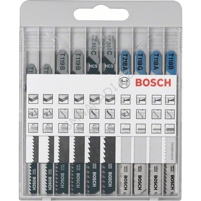 Bosch 2.607.010.630 10dílná sada pilových plátků pro kmitací pily Basic for Metal and Wood T 119 – Zbozi.Blesk.cz