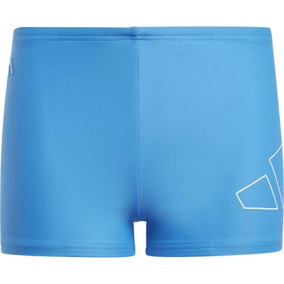 adidas, Performance Big Bars detské plavky modrá,biela