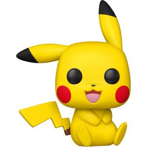 Funko Фигура Funko POP! Games: Pokemon - Pikachu (Sitting) #1268, 25 cm (116969)