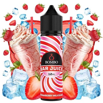 Bombo Bar Juice Strawberry Milkshake Ice 12ml/60ml