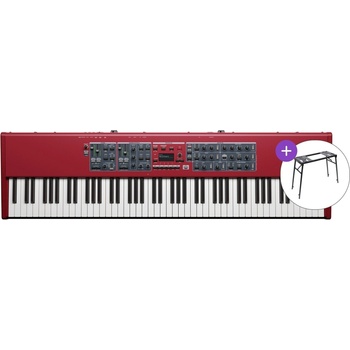 Clavia Piano 6 88 STND SET Дигитално Stage пиано Red (PIANO-6-88-SET)