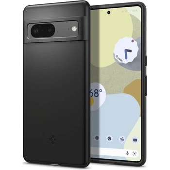 Spigen Противоударен Калъф за GOOGLE Pixel 7, SPIGEN Thin Fit Case, Черен (ACS04706)