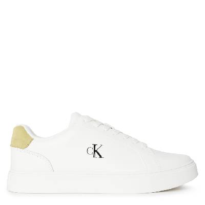 Маратонки CALVIN KLEIN Men's Low-Top Trainers - Brt Wht/Sge Grn