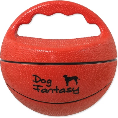 Dog Fantasy Ball hračka pískacia lopta s rúčkou 15 cm