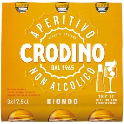 Crodino Aperitivo Non Alcolico 3 x 0,175 l