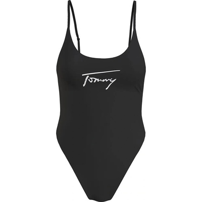 Tommy Hilfiger Бански костюм Tommy jeans UW0UW04093 swimsuit - Black (Black)