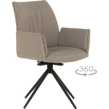 Carmen Трапезен стол como - бежов (3532125)