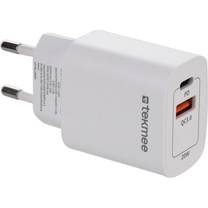 TEKMEE ЗАРЯДНО usb+type-c 20w tekmee (5122)