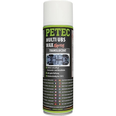 PETEC 73450 Parafínový UBS vosk na ochranu karosérií 500 ml sprej