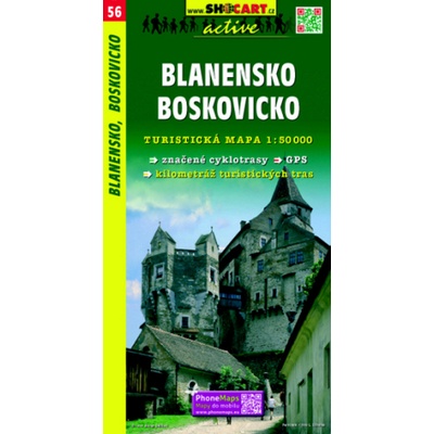 Blanensko Boskovicko mapa SHc56 1:50t