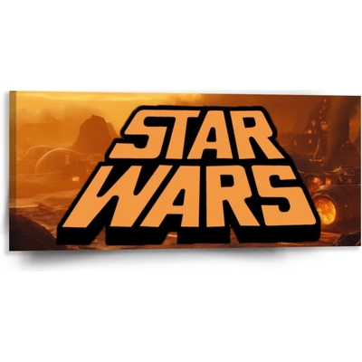 Sablio Obraz Star Wars Lávová planéta - 110x50 cm