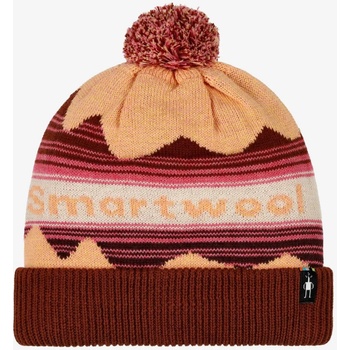 Smartwool Knit Winter Pattern POM beanie apricot od 658 Kč  display picture 2