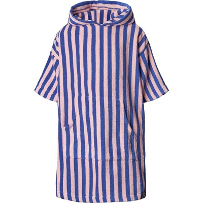 Bongusta Детско пончо за сърф Bongusta Kid's Naram Poncho Surf poncho - Dazzling Blue / Rose - размер 11-13 years (750-2137-0414)