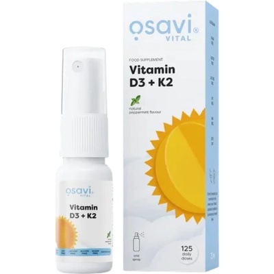 Osavi Vitamin D3 + K2 | Oral Spray [25 мл] Мента