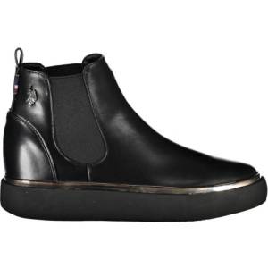 U. s. polo best price Дамски обувки на най-добра цена us polo, Цвят Черен (angie002way1_nero_blk-pel01)