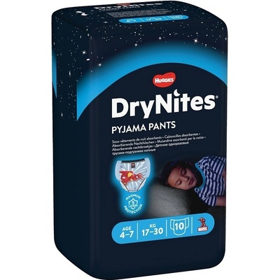 DryNites kalh.abs. pro chlapce 4-7let/17-30 kg /10 ks