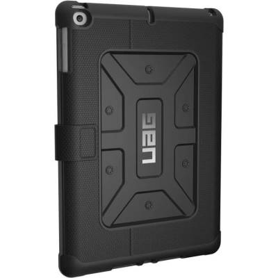Urban Armor Gear Gear Metropolis Folio Case - удароустойчив хибриден кейс от най-висок клас за iPad 5 (2017), iPad 6 (2018) (черен)