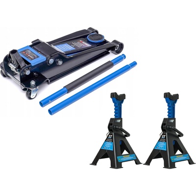 Tagred Hydraulický nízkoprofilový zdvihák 4 t s podperami MB-JS3T 3 t