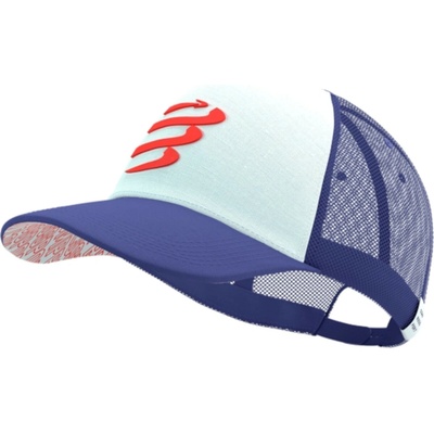 COMPRESSPORT Trucker orient blue/star white