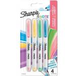 Sharpie Комплект химикалки, изрязани, SHARPIE "S-Note", 4 различни цвята NSH2138234 (NSH2138234)