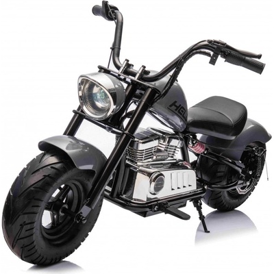 mamido Dětská elektrická motorka Chopper Warrior 36V černá – Zboží Dáma