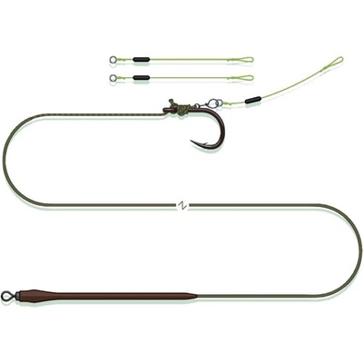 MadCat Náväzec Quick Change Pellet Rig Sinking 60 cm 0,75 mm 1,20 mm veľ. 2