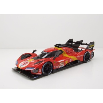 Bburago Ferrari Racing 499P LMH Red 51 1:24