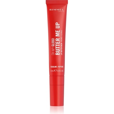 Rimmel Oh My Gloss! Butter Me Up хидратиращ балсам за устни цвят 004 Red Velvet 15ml