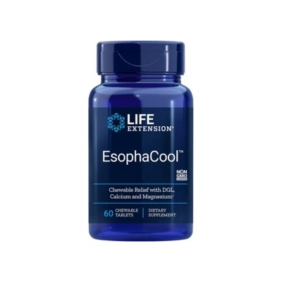 Life Extension EsophaCool 60 žuvacie tablety