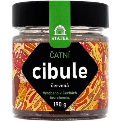 Hradecké delikatesy Čatní cibuľa červená 190 g