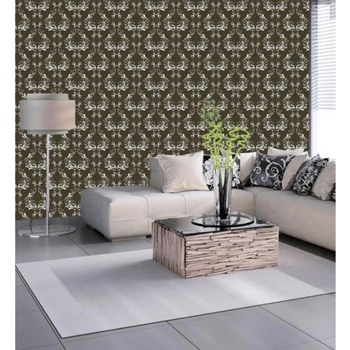 DIMEX ART s. r. o Луксозна флизелинова тапета кафяв класически орнамент