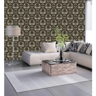 DIMEX ART Луксозна флизелинова тапета кафяв класически орнамент