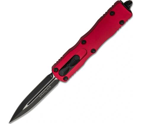 Microtech DIRAC D/E BLACK STD RED 225-1RD