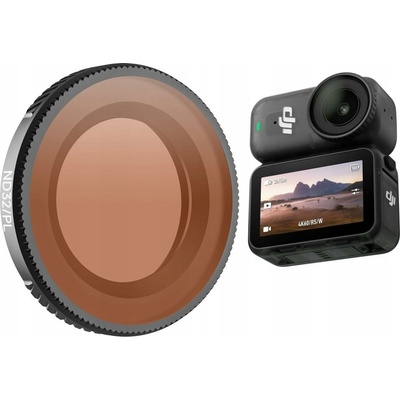 SunnyLife Hybridní filtr 2v1 polarizační Pl + šedý Nd32 pro Dji Osmo Nano + pouzdro / On-fi073-32p