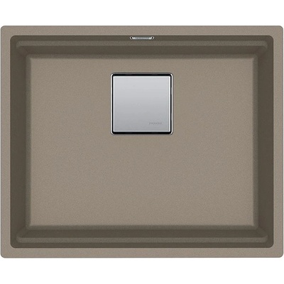 Franke Гранитна мивка под плот Mythos, 560х460, цвят Oyster (125.0529.602)