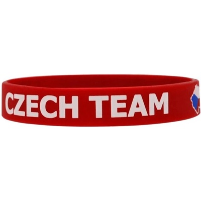 SPORTTEAM Náramok silikón ČR 3