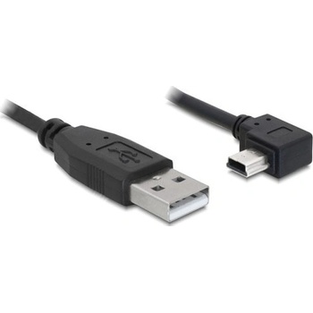 Delock kábel USB 2.0 A-samec > USB mini-B 5-pin samec pravoůhlý, 0,5m