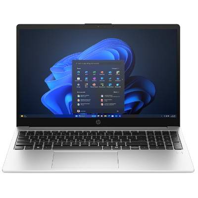 Лаптоп HP - 250R G10 Turbo, 15.6'', FHD, Core 5, 16GB/512GB, Silver (B9YP1ET)