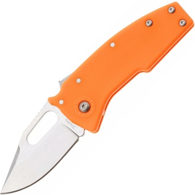 Nano-Shark - AUS10A- Clip Point - GRN - Orange