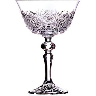 Bohemia Crystal Ručně broušené sklenice na aperitiv koktejl Bratislava 6 x 180 ml