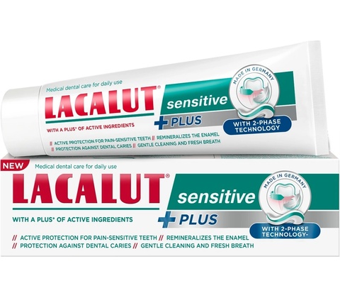 Lacalut Sensitive Plus 75 ml