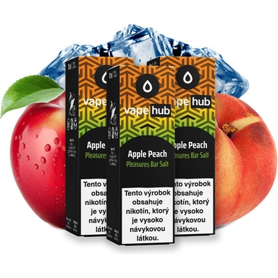 VapeHub Apple Peach 3 x 10 ml 10 mg