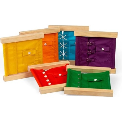 Bigjigs Toys nauč sa obliekať