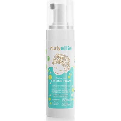 CurlyEllie Flexible Hold Styling Foam Stylingová pěna pro děti 150 ml