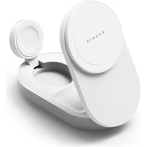 Ringke qi2.2 25w 3in1 magnetic magsafe wireless folding charger white (8800328816565)