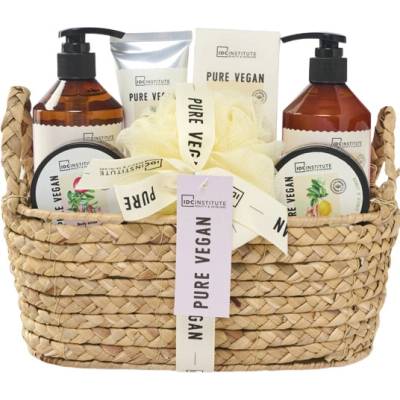IDC Institute Подаръчен комплект Pure Vegan, 8 части